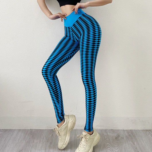 Leggings Deportivos Estampado Cebra Secado Rápido sin Costuras - Image 4