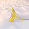 The Secret Of Love Gilded Feather Pendant Pendant with chain