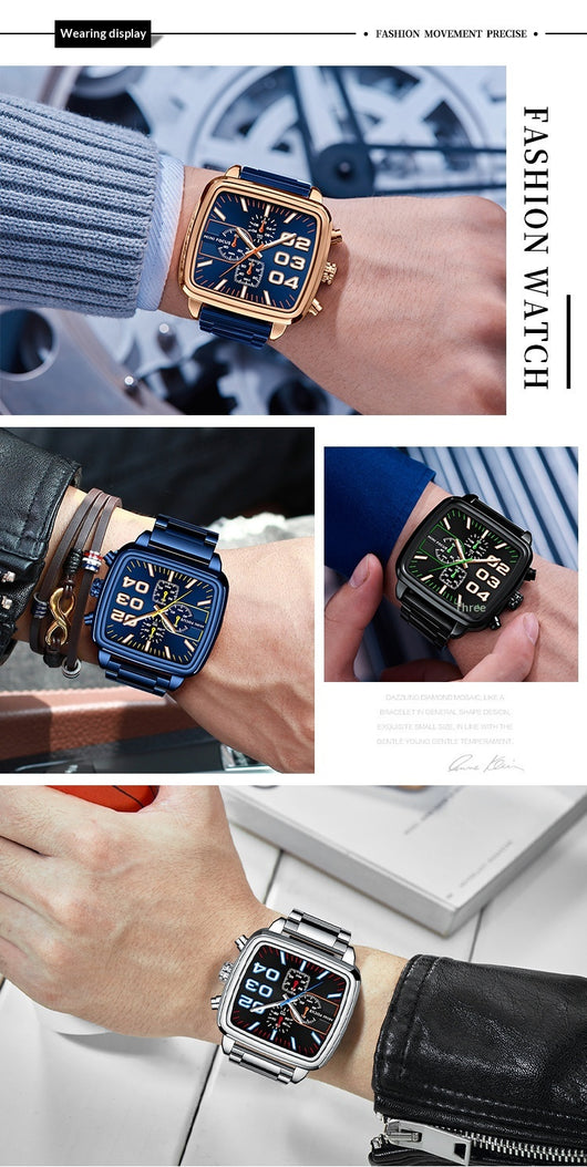 Reloj Multifuncional Resistente al Agua para Hombre - Image 10