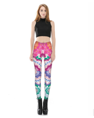 Leggings Mandalas Psicodélicos de Colores