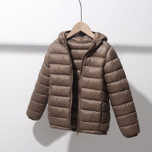 Abrigo Acolchado Infantil Ligero con Capucha - Chaqueta de Invierno en Algodón - Image 17