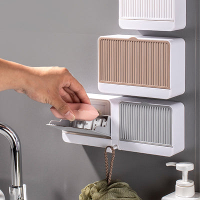 Organizador de Cosméticos Mural para Baño - Estante de Almacenamiento