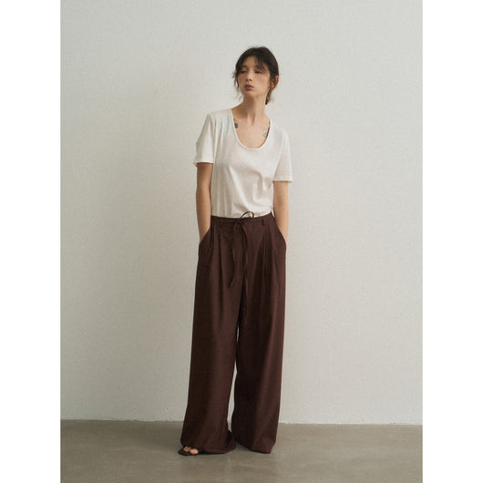 Pantalones Anchos Cómodos sin Cintura Ajustable Antiojeras - Image 6
