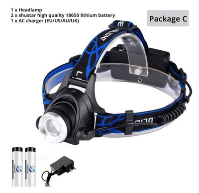 Linterna Frontal LED Inteligente con Sensor y Carga USB para Pesca y Actividades Nocturnas - Image 17