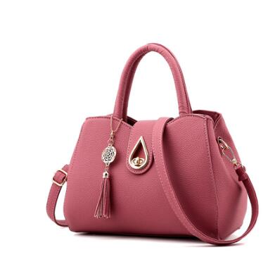 Bolso de Cuero PU para Mujer con Borlas - Elegante y Versátil