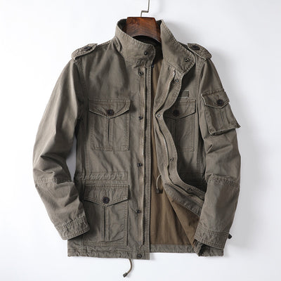 Chaqueta Casual Suelta con Cierre para Hombre - Image 3