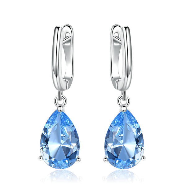 Aretes Esmeralda Verde Elegantes - Image 14