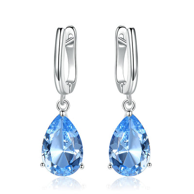 Aretes Esmeralda Verde Elegantes - Image 14