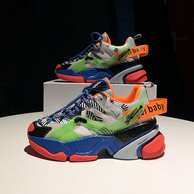 Tenis Plataforma con Bloques de Color - Image 6