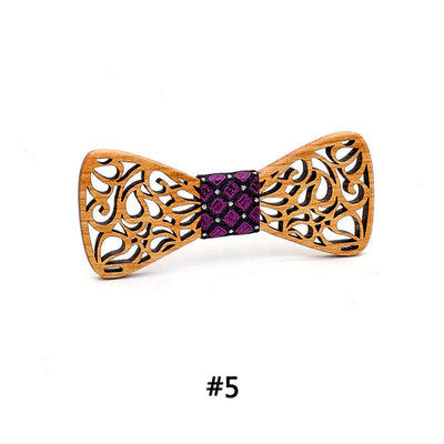 Corbata de Moño de Madera - Image 15