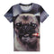 Playera Shar Pei 3D con Efecto Humo