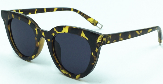 White vintage cat-eye sunglasses with dark lenses, angled on a clean white background. - Image 13