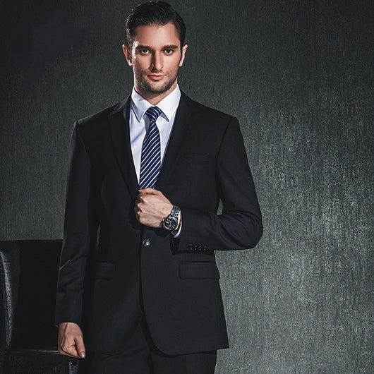 Traje Casual Slim Fit Coreano para Hombre - Estilo Business Moderno