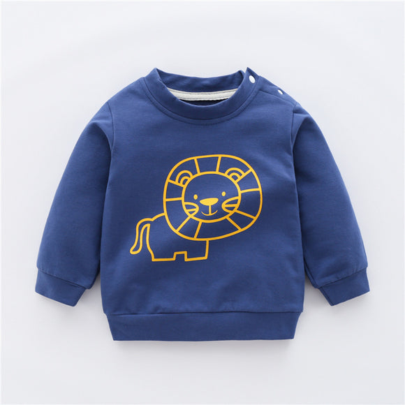 Suéter Escote Redondo para Niño - Otoño e Invierno