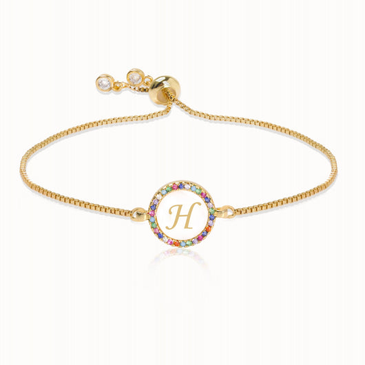 Pulsera Deslizable con Abecedario - Image 9
