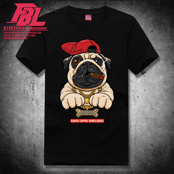 Playera Holgada con Estampado de Perrito Animado
