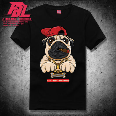 Playera Holgada con Estampado de Perrito Animado