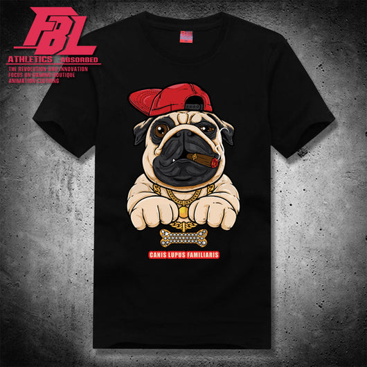 Playera Holgada con Estampado de Perrito Animado