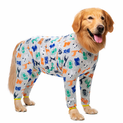 Playera de Algodón Estampada para Mascotas de Cuatro Patas - Image 12