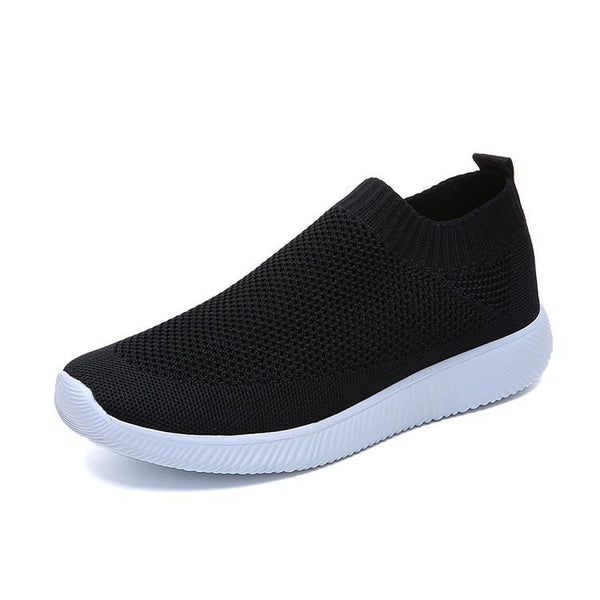 Zapatos Deportivos Tejidos para Mujer con Tela Elástica Transpirable