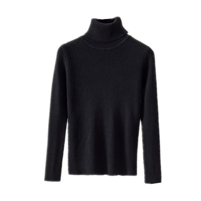 Suéter Cuello Alto Ajustado para Mujer - Image 3