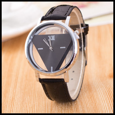 Reloj de Personalidad Triangular - Reloj de Cuarzo Hueco Doble Cara Elegante - Image 3