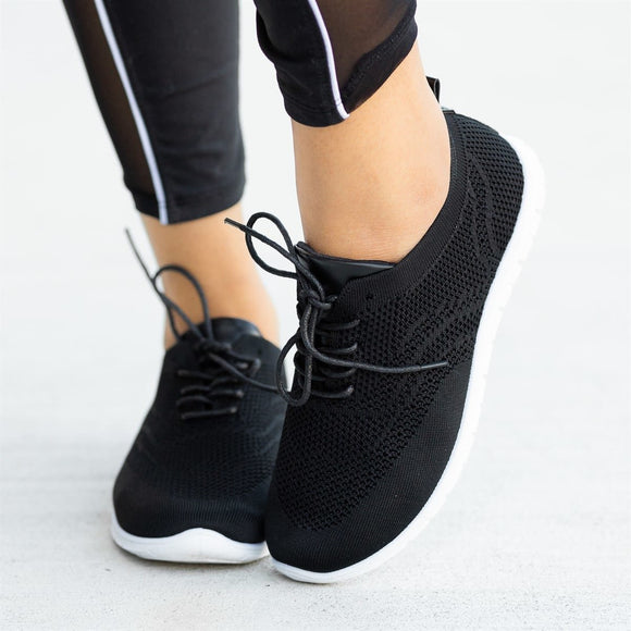 Zapatos Casuales Tejidos Ligeros con Suela Flexible y Transpirable