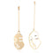 Creative personality and funny earrings Dorado
