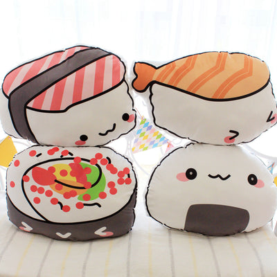Almohada Peluche Salmón Suave