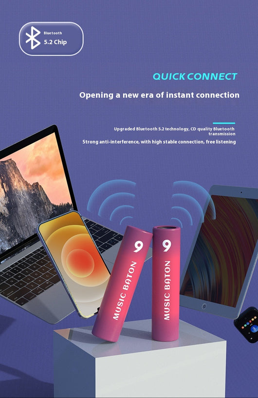 Parlante Portátil con Batería Externa y Bluetooth para Exteriores - Image 19