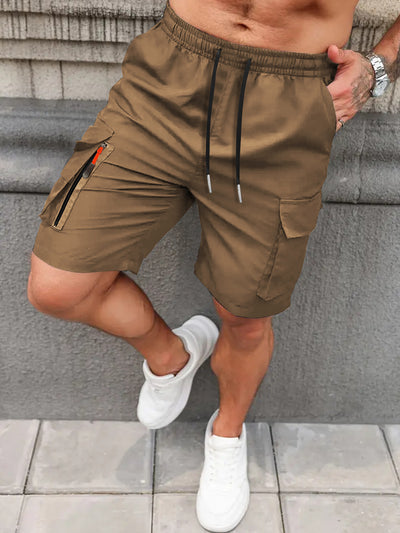 Shorts Cargo Deportivos Hombre Verano Sueltos Ligeros - Image 35