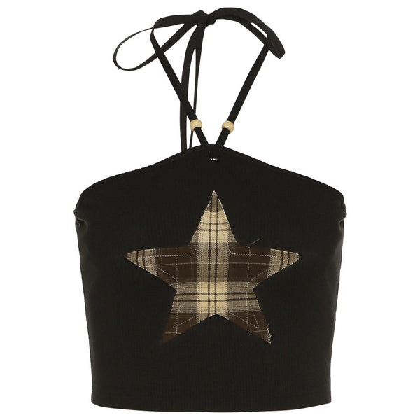 Chaleco Halter Ajustado de Color Liso para Mujer - Image 5