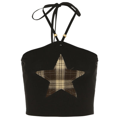 Chaleco Halter Ajustado de Color Liso para Mujer - Image 5
