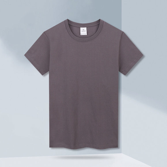 Camiseta de Algodón Cuello Redondo para Trabajo - Compra al Mayor