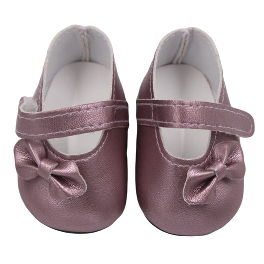 Zapatos de Muñeca American Girl 18 Pulgadas - Diseño Moño Color Sólido - Image 33