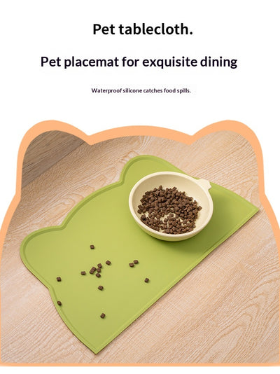 Tapete de Silicona con Forma de Gato - Impermeable y Fácil de Limpiar - Image 22