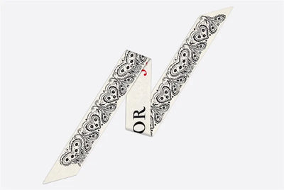 Pañuelo de Seda Estampado para Mujer - Accesorio Versátil Twill - Image 7