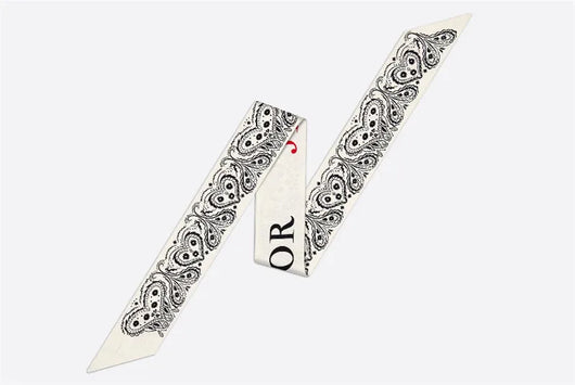 Pañuelo de Seda Estampado para Mujer - Accesorio Versátil Twill - Image 7