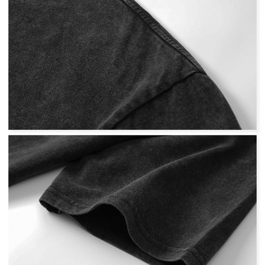 Camiseta Básica de Algodón Lavado para Hombre - Image 10