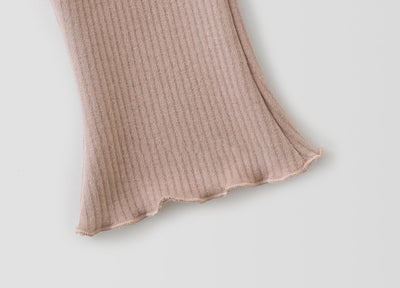 Pantalones Acampanados a Cuadros para Niñas - Image 8