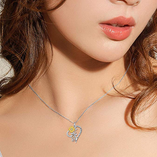 Collar Girasol en Plata Esterlina S925 - Image 3