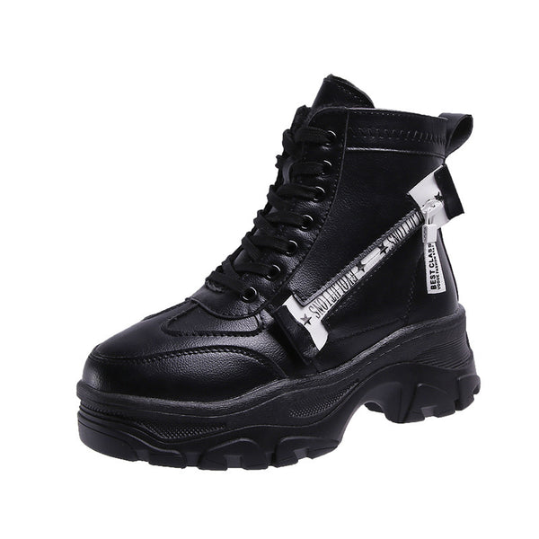 Botas Martin de Caña Alta con Cierre de Cremallera - Image 4
