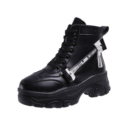Botas Martin de Caña Alta con Cierre de Cremallera - Image 4