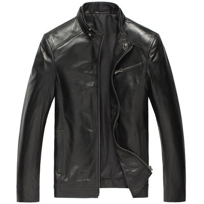 Chaqueta de Cuero para Hombre - Estilo Clásico y Duradero