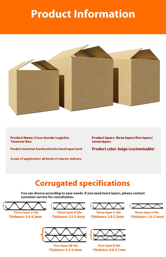 Caja de Cartón Reforzado de 5 Capas para Mudanzas y Envíos - Image 15