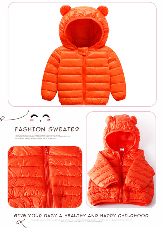 Abrigo Acolchado Infantil para Otoño e Invierno - Chaqueta Térmica Ligera - Image 3