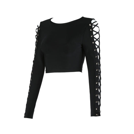 Vestido Strapless Dos Piezas con Lazada Cruzada - Image 12