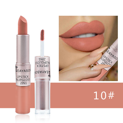 Brillo Labial Doble Punta Mate de Larga Duración - Image 16