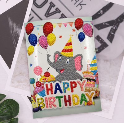 Tarjeta de Navidad con Pintura de Diamantes Creativa - Image 16