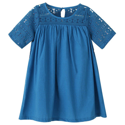 Blusa de Encaje Crochet con Mangas Plisadas de Cinco Puntas - Image 4